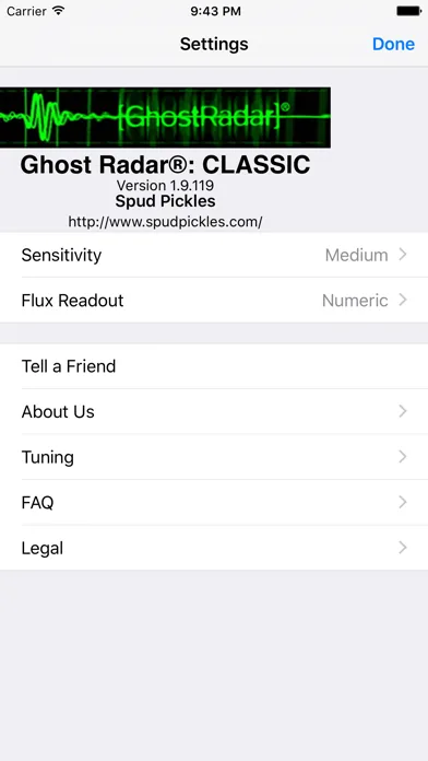 Ghost Radar®: CLASSIC screenshot 2