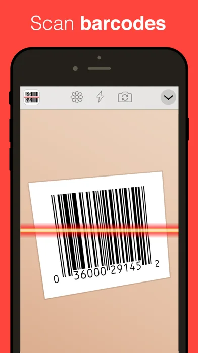 QR Reader for iPhone screenshot 2