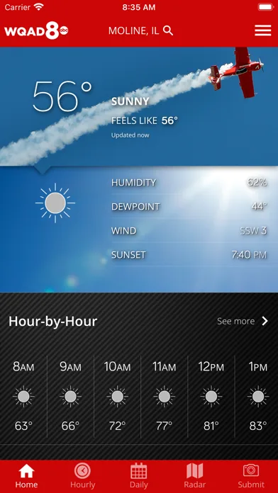 WQAD Storm Track 8 Weather screenshot 3