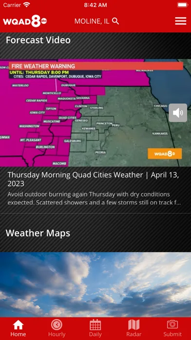 WQAD Storm Track 8 Weather screenshot 5
