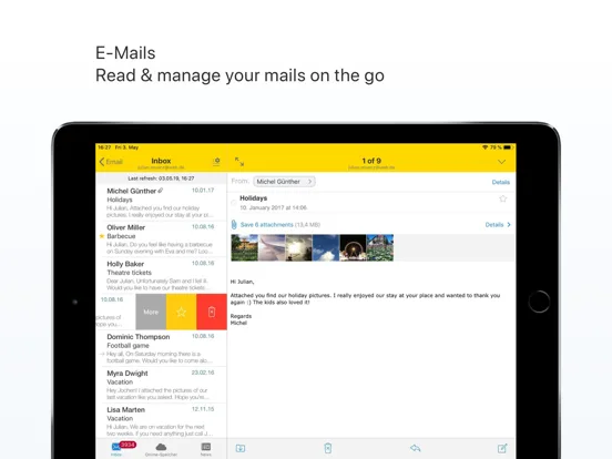 WEB.DE - Mail, Cloud & News screenshot 5