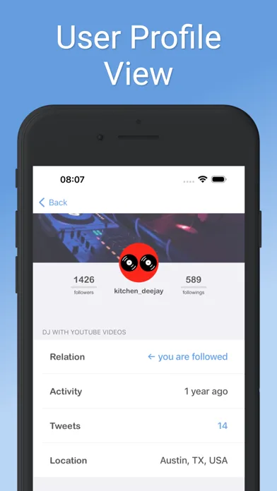 unfollow for X aka Twitter screenshot 3
