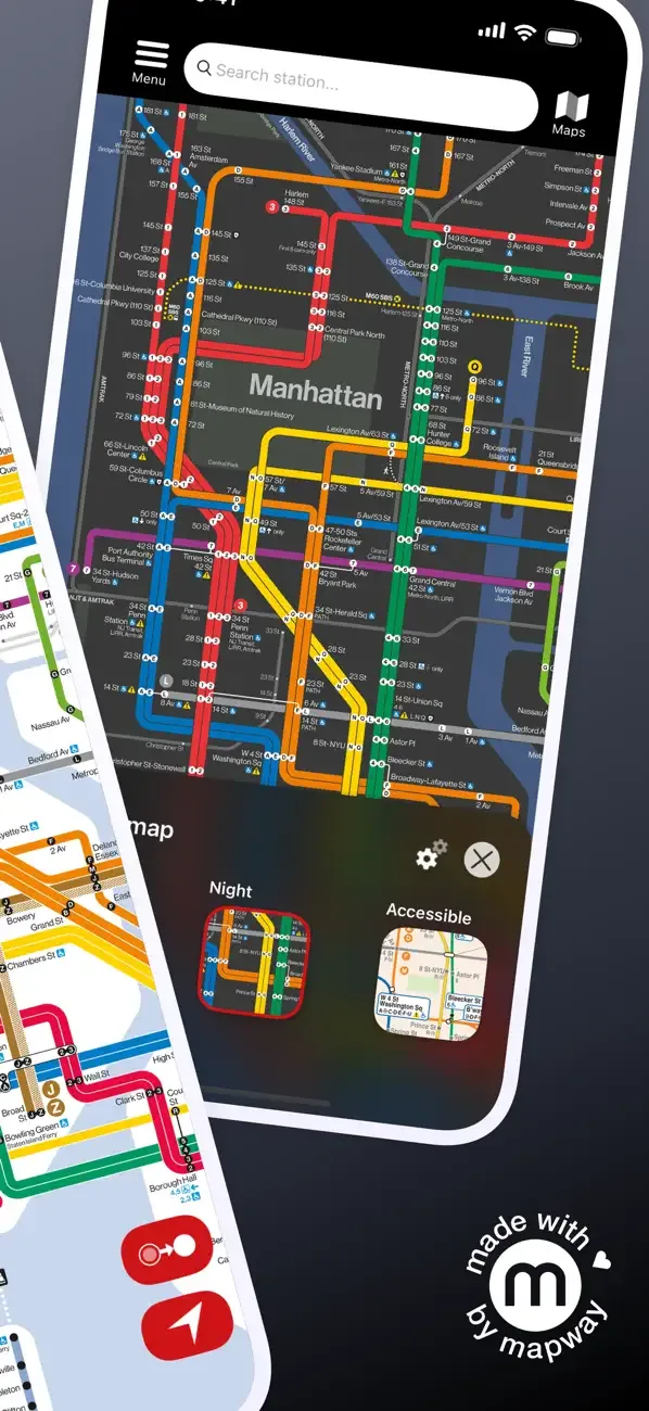 New York Subway MTA Map NYC screenshot 2
