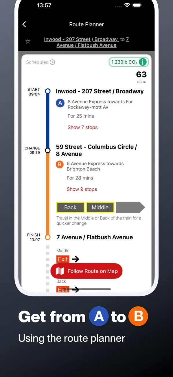 New York Subway MTA Map NYC screenshot 3