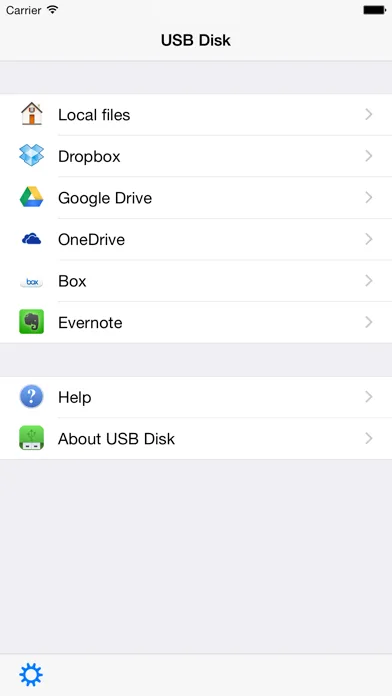 USB Disk SE, File Manager screenshot 1