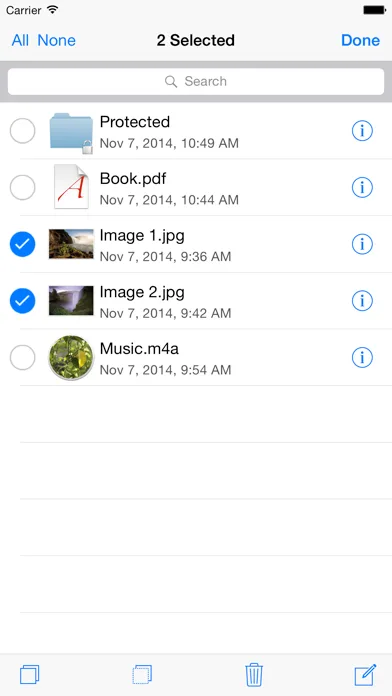 USB Disk SE, File Manager screenshot 3