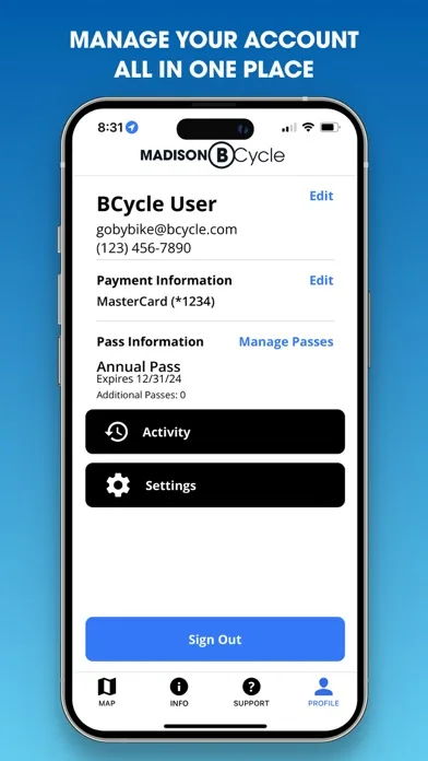 BCycle screenshot 3
