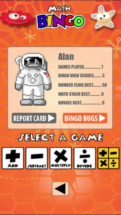 Math Bingo screenshot 2