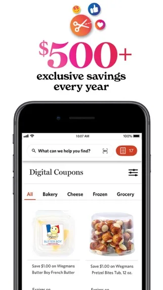 Wegmans screenshot 2