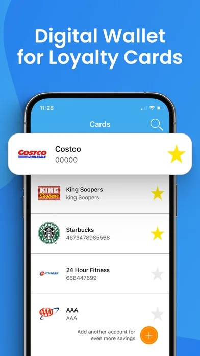 Key Ring Rewards Card Wallet screenshot 1