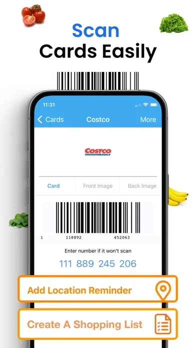 Key Ring Rewards Card Wallet screenshot 3