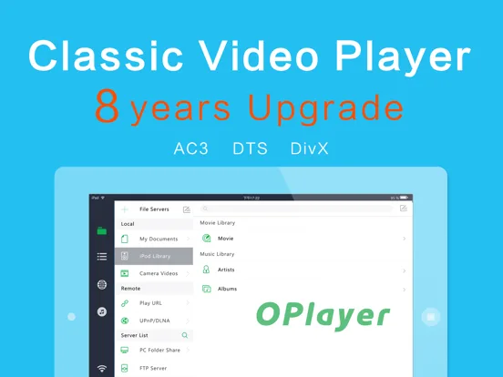 OPlayer HD - video player screenshot 1