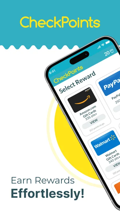 CheckPoints #1 Rewards App screenshot 1