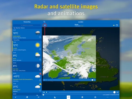 WeatherPro for iPad screenshot 3