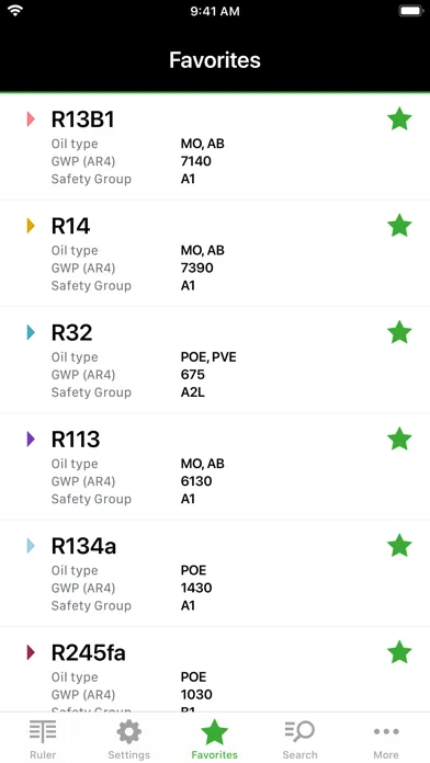 BITZER REFRIGERANT RULER screenshot 3