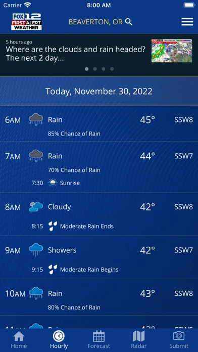 FOX12 Weather screenshot 4