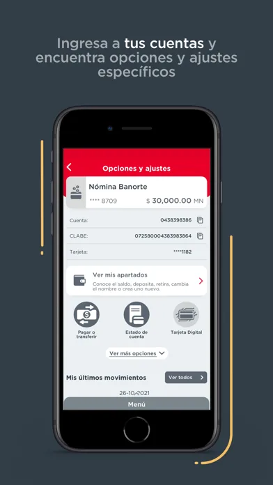 Banorte Movil screenshot 4