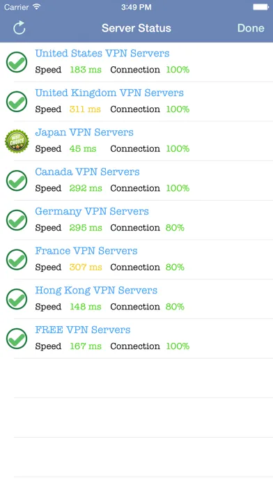 VPN Express - Free Mobile VPN screenshot 3