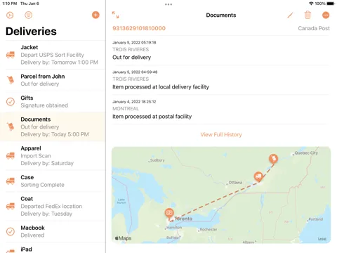 Parcel - Delivery Tracking screenshot 1