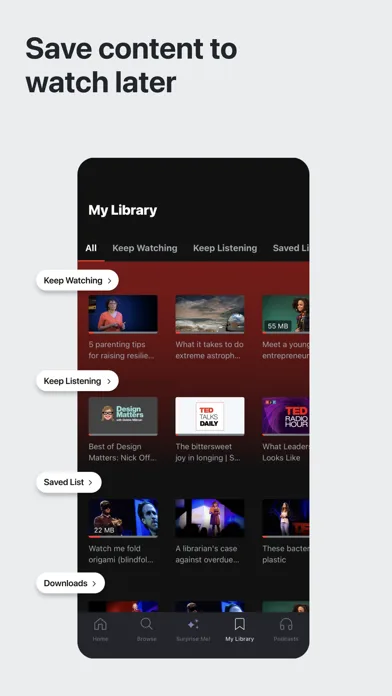 TED Talks: Watch and Learn screenshot 5