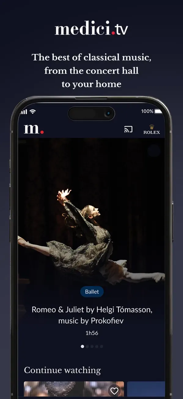 medici.tv: classical music screenshot 1