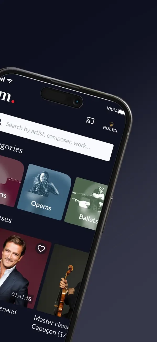 medici.tv: classical music screenshot 3