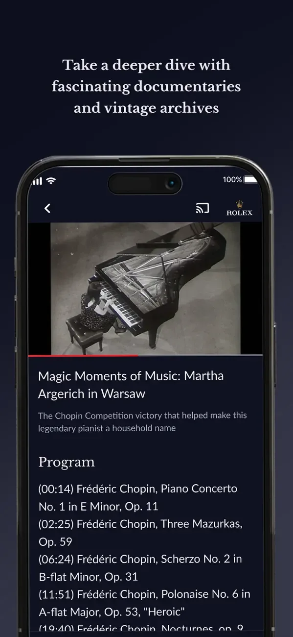 medici.tv: classical music screenshot 5