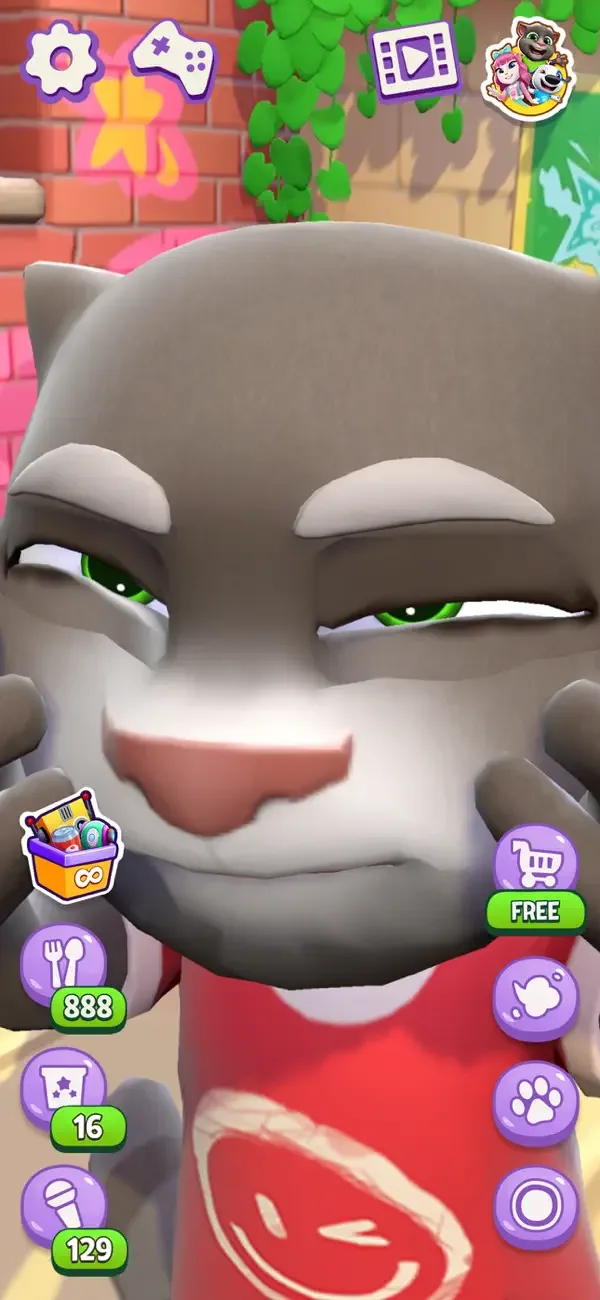 Talking Tom Cat screenshot 2