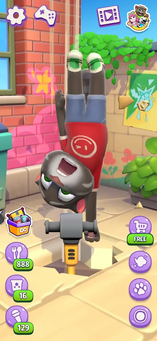 Talking Tom Cat screenshot 3