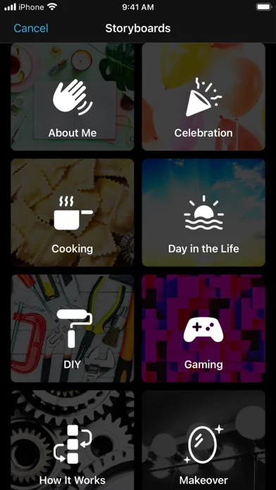 iMovie screenshot 2