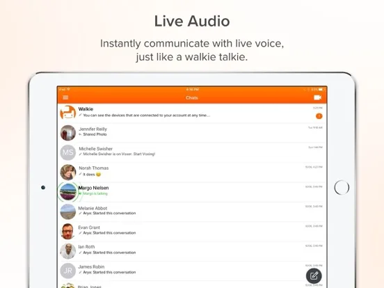 Voxer Walkie Talkie Messenger screenshot 3