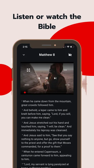 Bible - Audio & Video Bibles screenshot 5