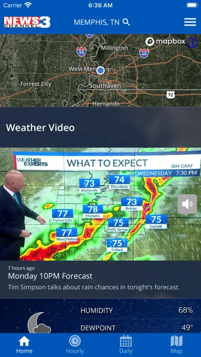 WREG Memphis Weather screenshot 4