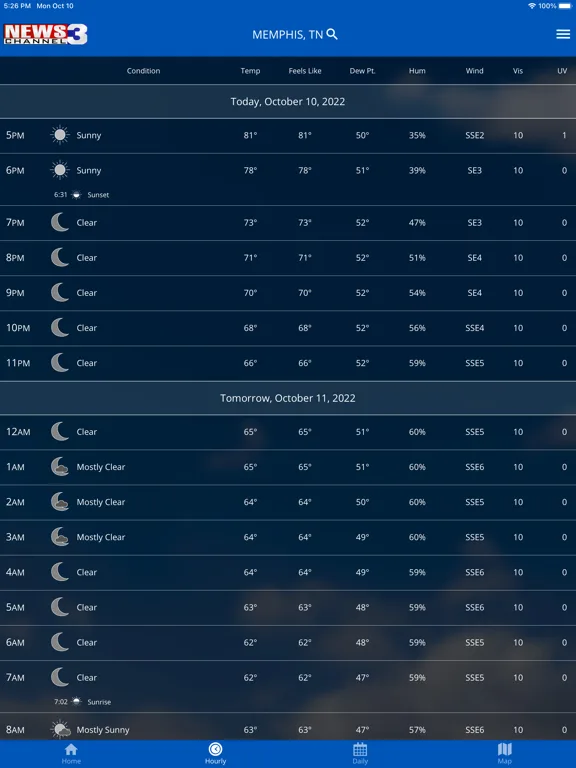 WREG Memphis Weather screenshot 5
