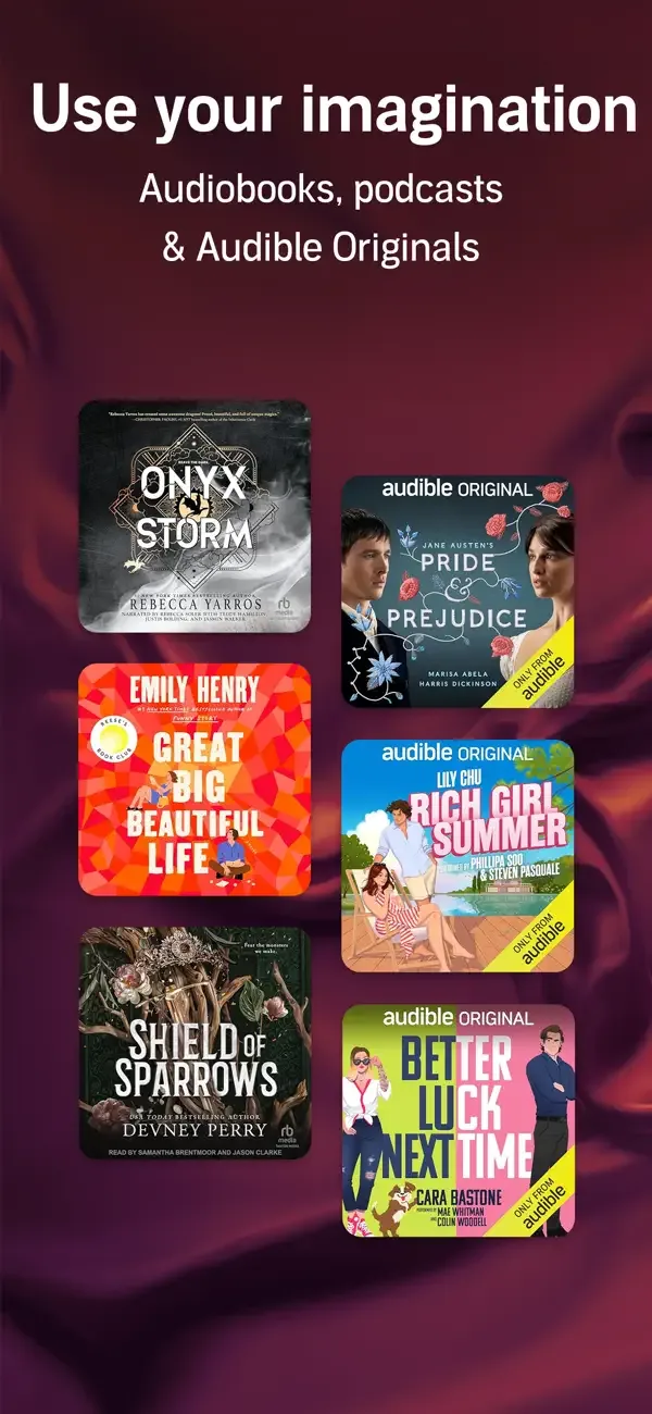Audible: Audiobooks & Podcasts screenshot 1
