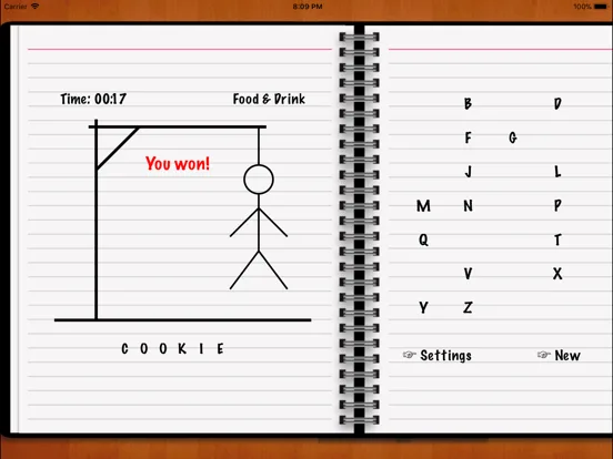 Original Hangman screenshot 2
