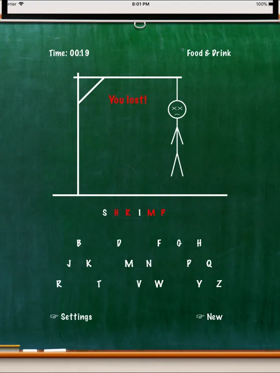 Original Hangman screenshot 3