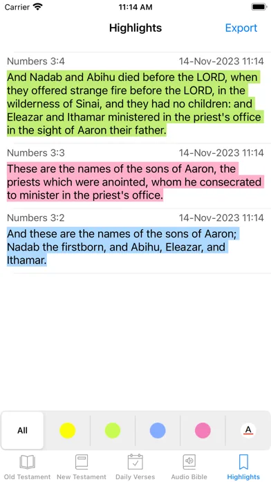 HolyBible K.J.V. screenshot 3