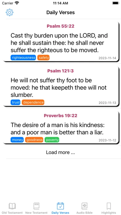HolyBible K.J.V. screenshot 4