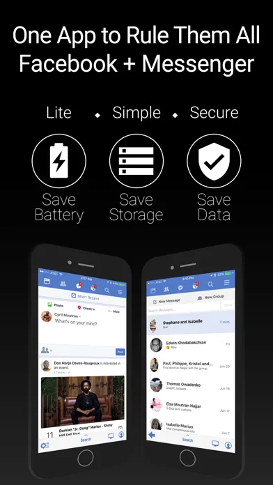 Friendly Plus Social Browser screenshot 1