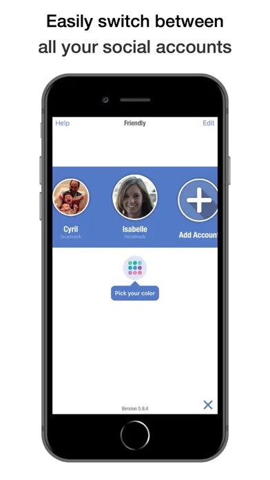 Friendly Plus Social Browser screenshot 3