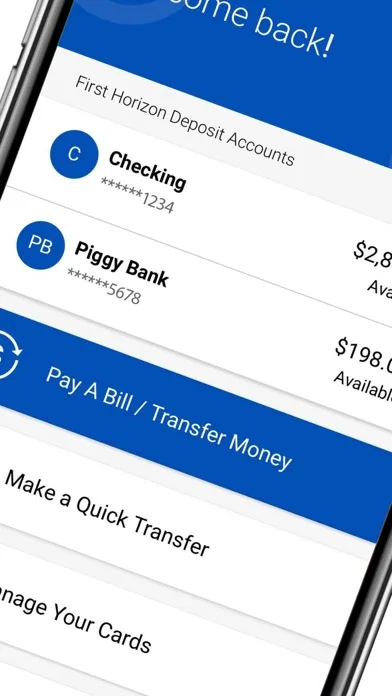 First Horizon Mobile Banking screenshot 2