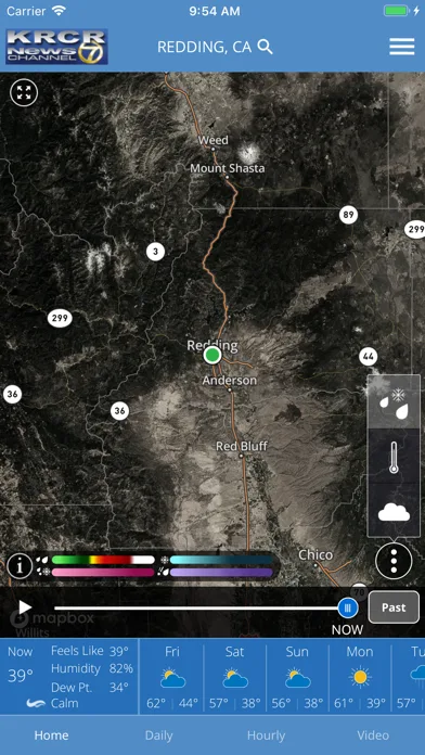 KRCR WX screenshot 1