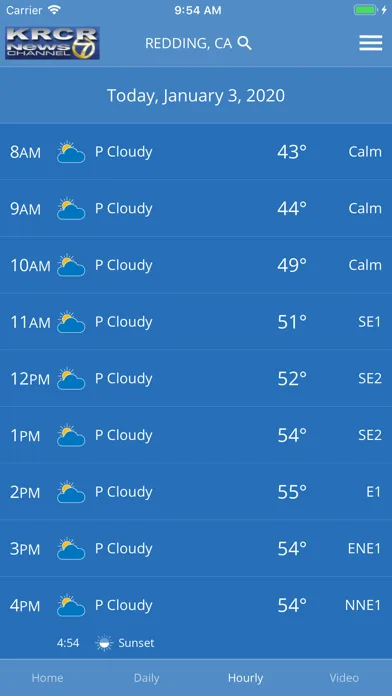 KRCR WX screenshot 2