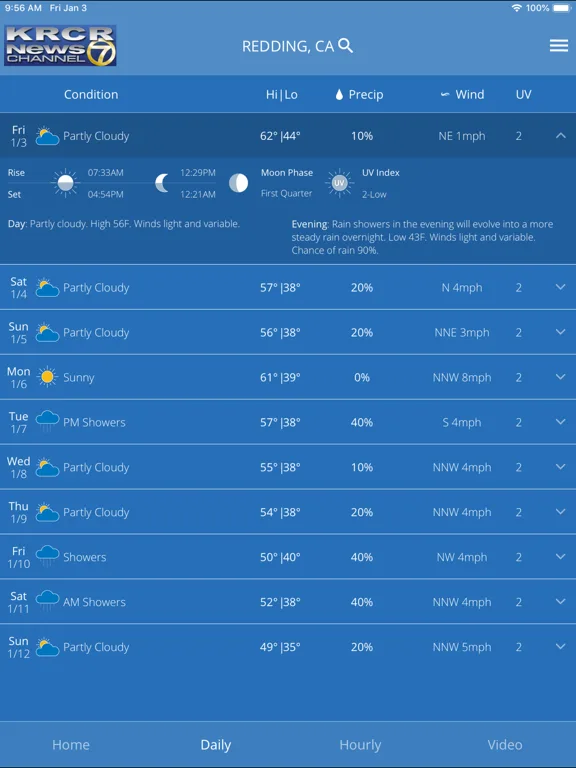 KRCR WX screenshot 5