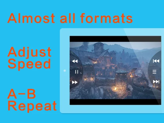 video player - OPlayerHD Lite screenshot 2