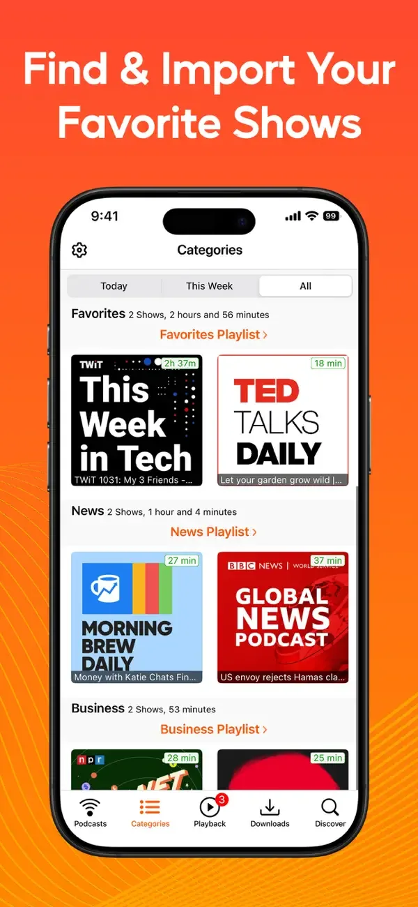 Podcast Player - Video & RSS screenshot 5