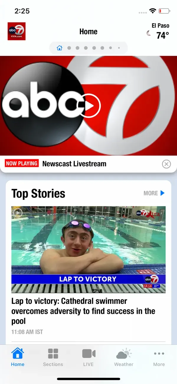 KVIA ABC7 El Paso News screenshot 1