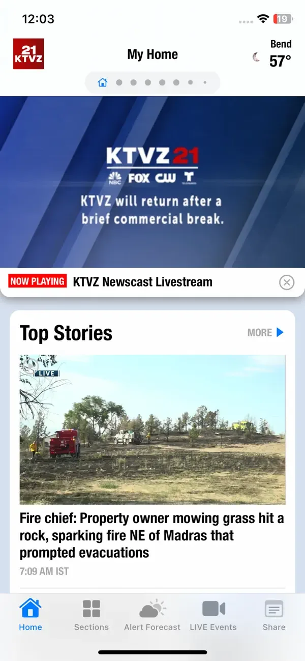 KTVZ 21 Bend, Central OR News screenshot 1