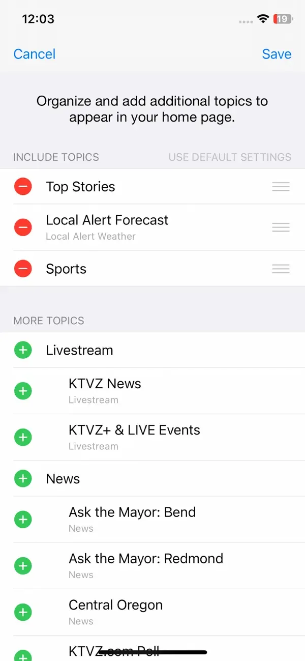 KTVZ 21 Bend, Central OR News screenshot 4